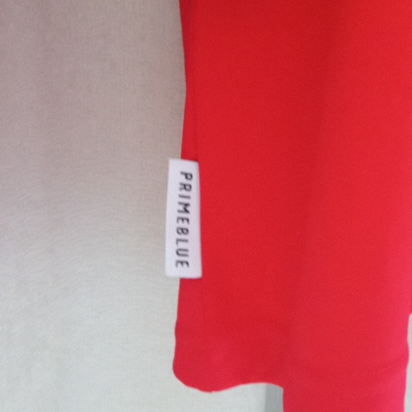 ADIDAS women's short sleeve academy Primblue recycled ocean plastic t-shirt sz M - Picture 3 of 6